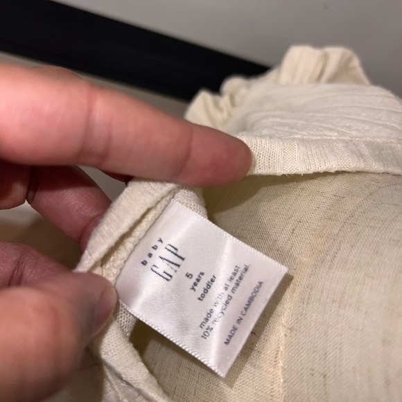 Cream Ruffled Sweater - Picture 3 of 3